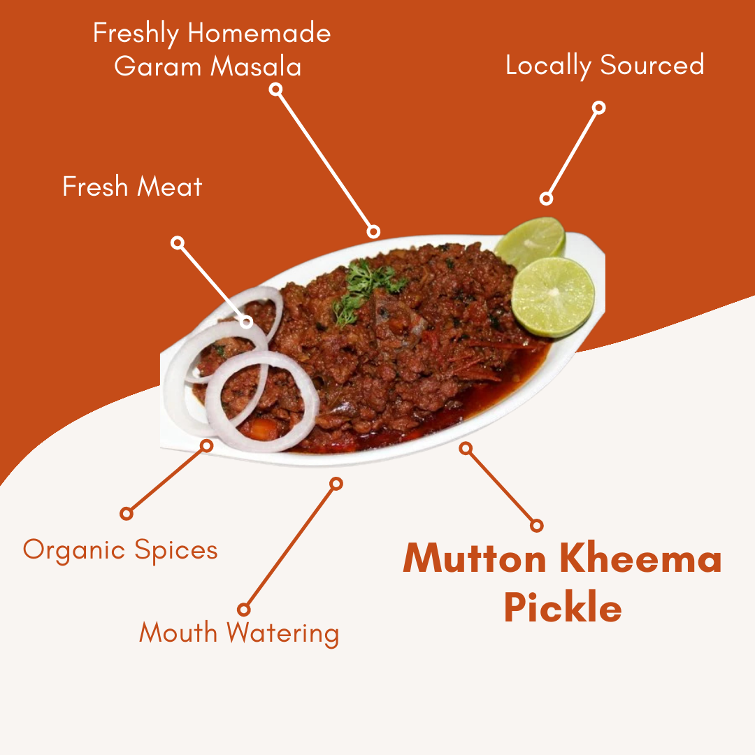 Mutton Keema Pickle (Mutton Mince)