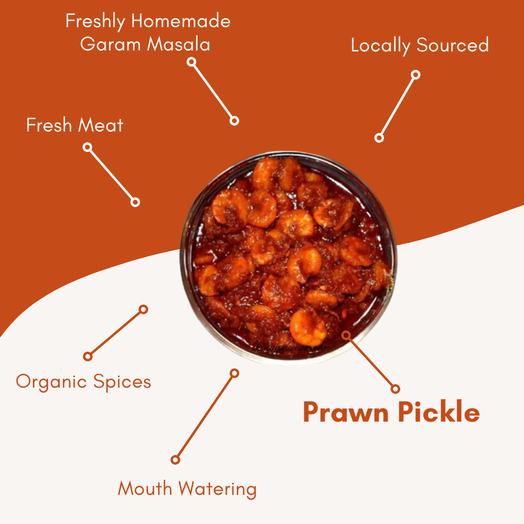 Andhra Style Spicy Prawn Pickle