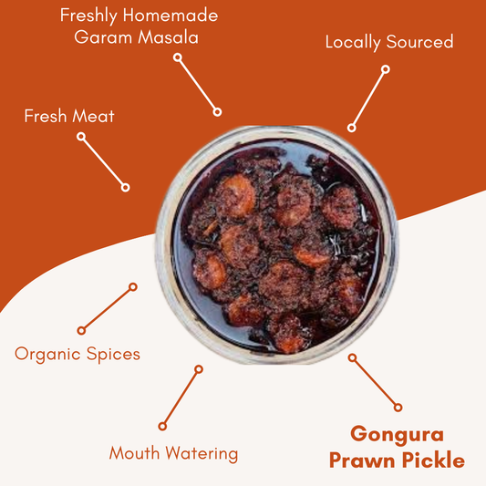 Gongura Spicy Prawn Pickle