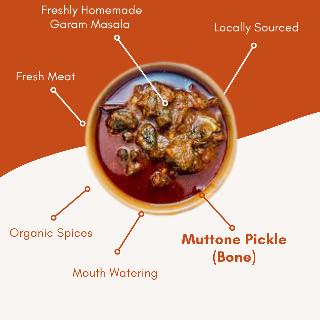 Mutton Pickle (With Bone)